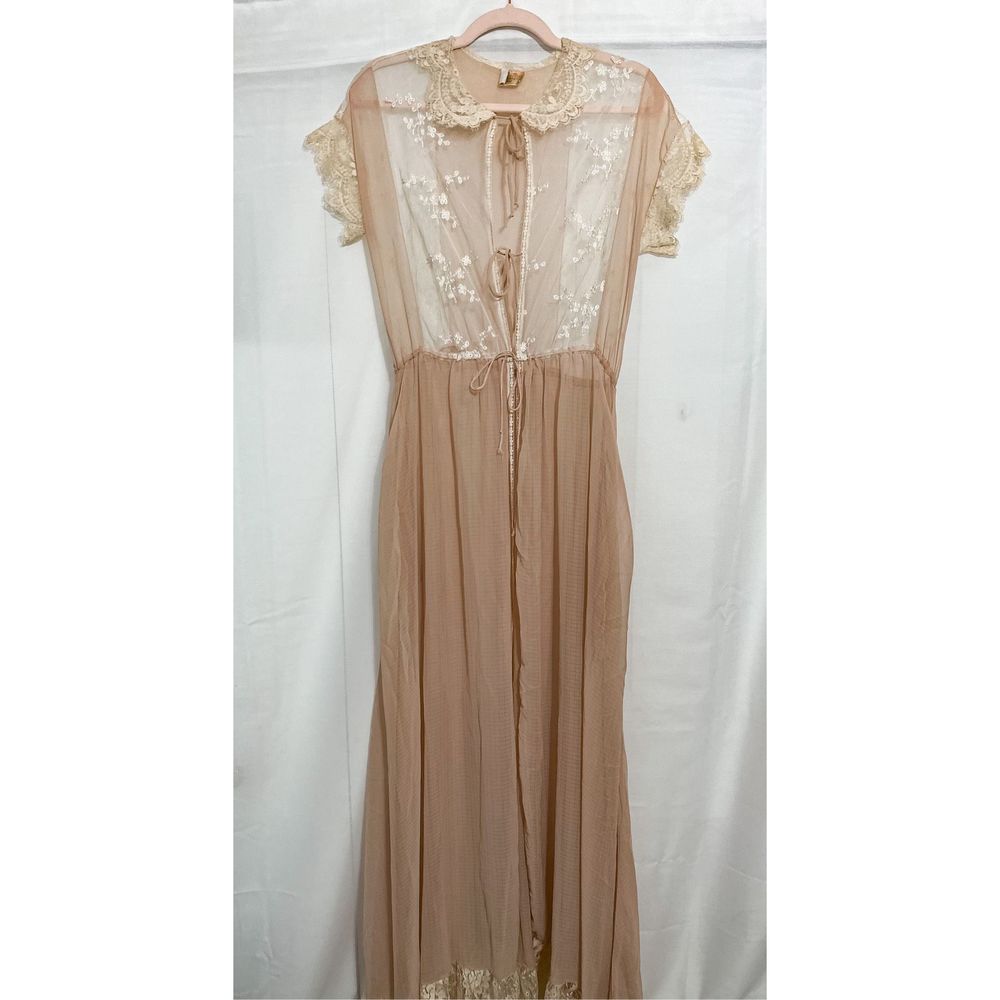 Rare vintage Lanvin Saks Fifth Avenue Nightgown - Picture 1 of 12